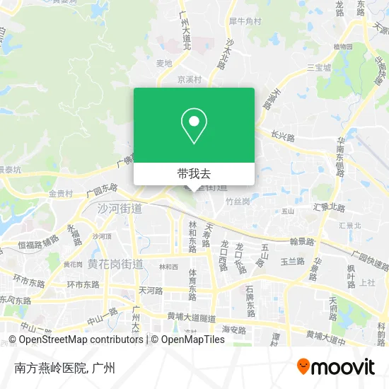 南方燕岭医院地图