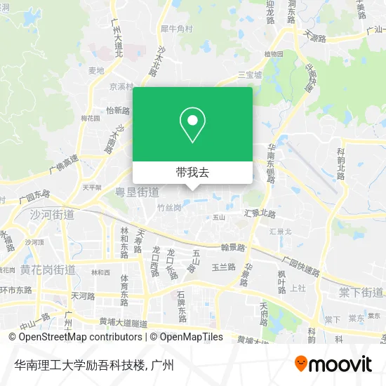 华南理工大学励吾科技楼地图