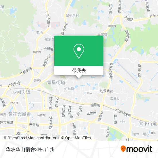 华农华山宿舍3栋地图