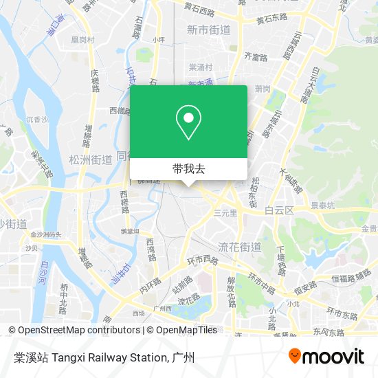 棠溪站 Tangxi Railway Station地图