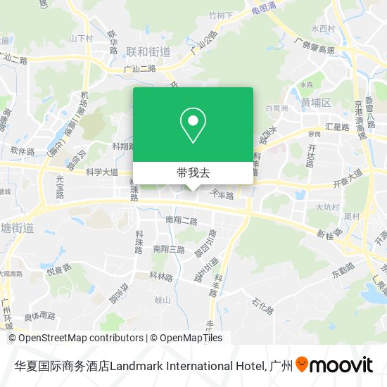 华夏国际商务酒店Landmark International Hotel地图