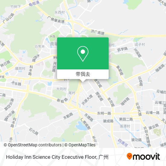Holiday Inn Science City Ececutive Floor地图