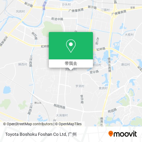 Toyota Boshoku Foshan Co Ltd地图