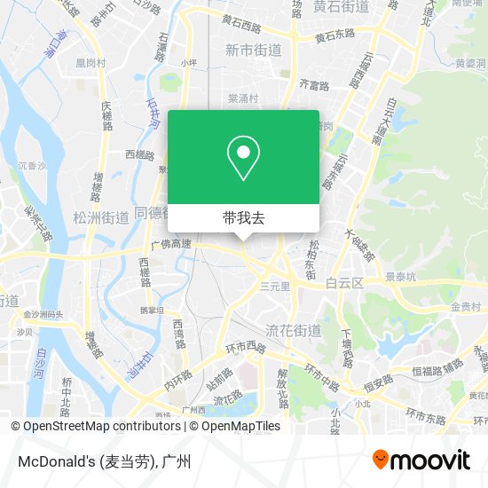 McDonald's (麦当劳)地图