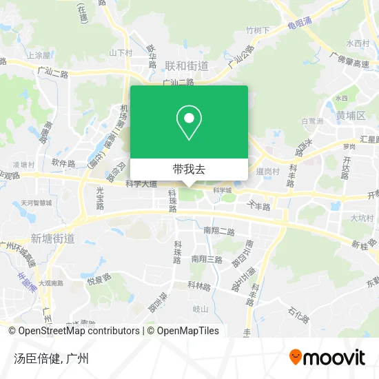 汤臣倍健地图