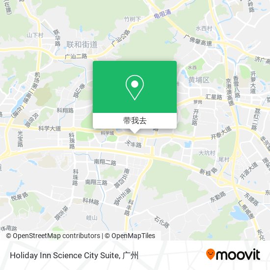 Holiday Inn Science City Suite地图