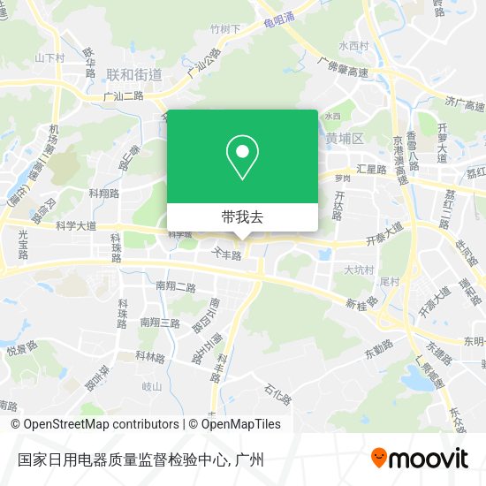 国家日用电器质量监督检验中心地图