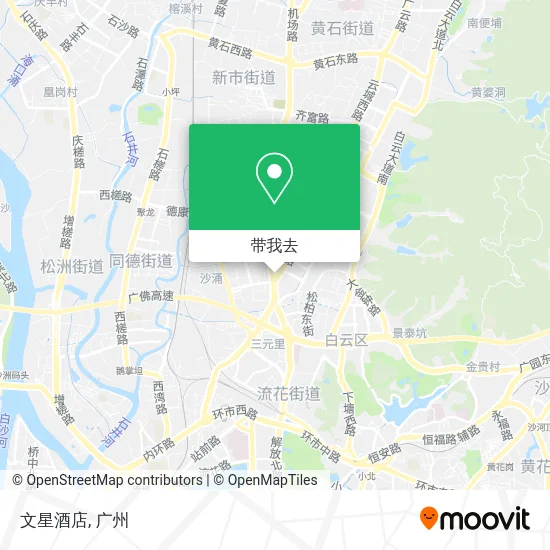 文星酒店地图