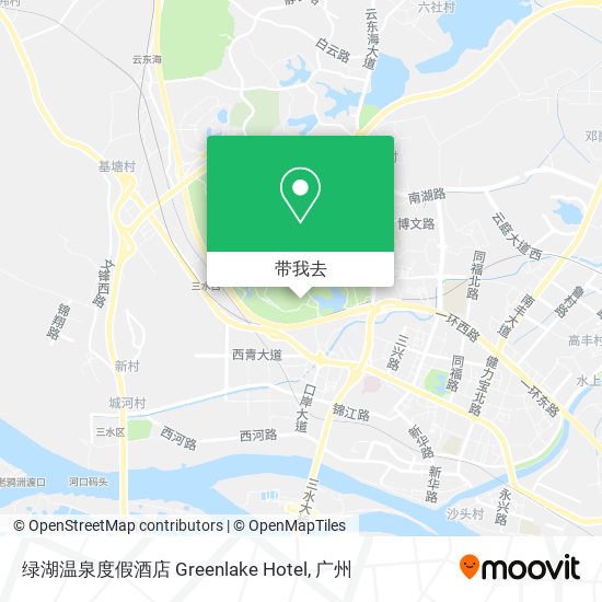 绿湖温泉度假酒店 Greenlake Hotel地图