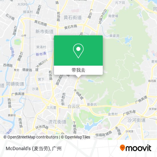 McDonald's (麦当劳)地图