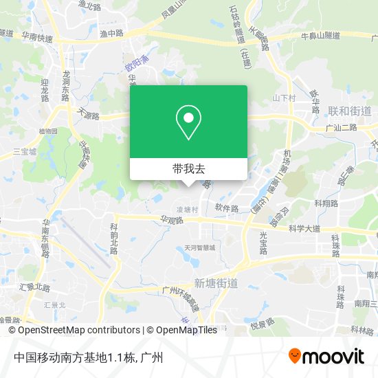 中国移动南方基地1.1栋地图