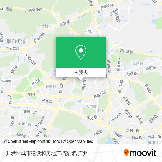 开发区城市建设和房地产档案馆地图
