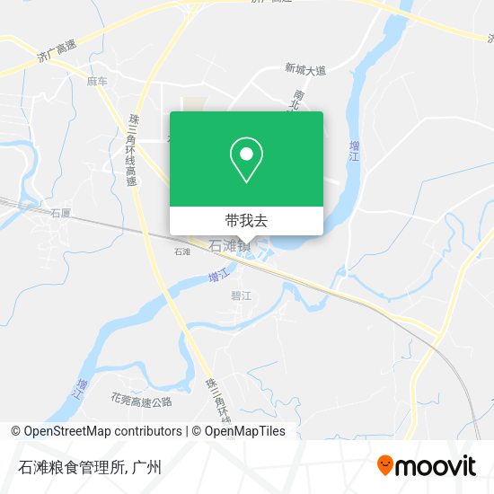 石滩粮食管理所地图
