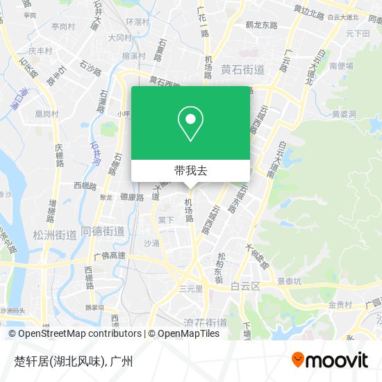 楚轩居(湖北风味)地图