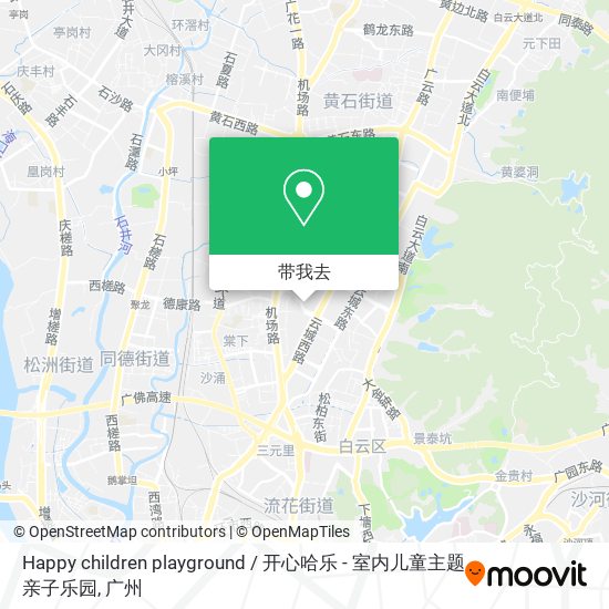 Happy children playground / 开心哈乐 - 室内儿童主题亲子乐园地图