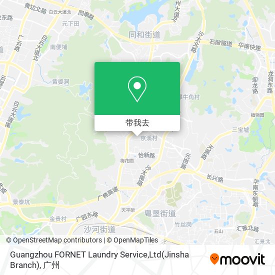 Guangzhou FORNET Laundry Service,Ltd(Jinsha Branch)地图