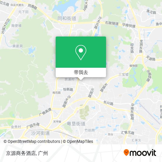 京源商务酒店地图
