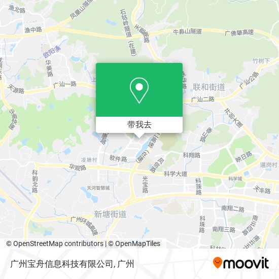 广州宝舟信息科技有限公司地图