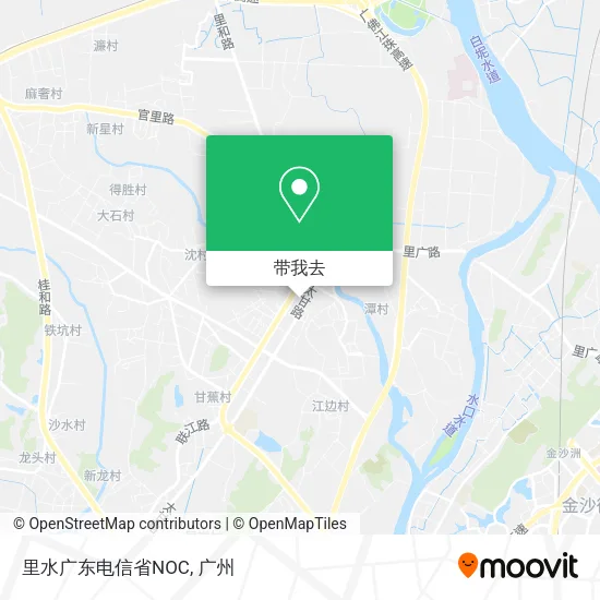 里水广东电信省NOC地图