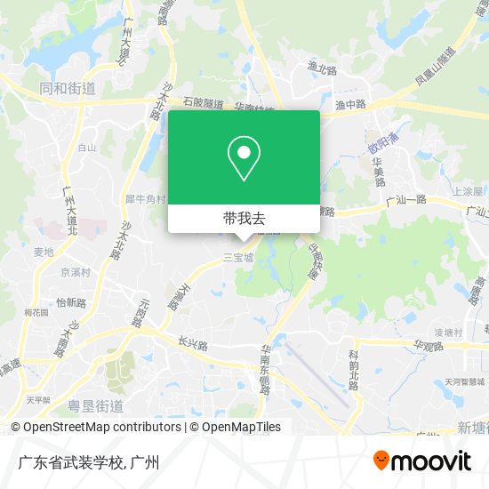 广东省武装学校地图