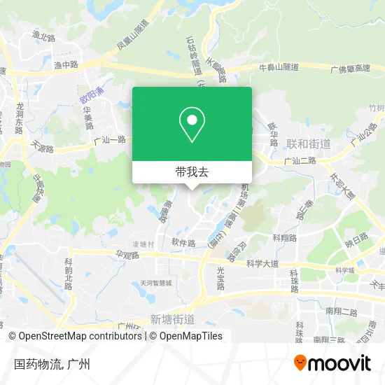 国药物流地图