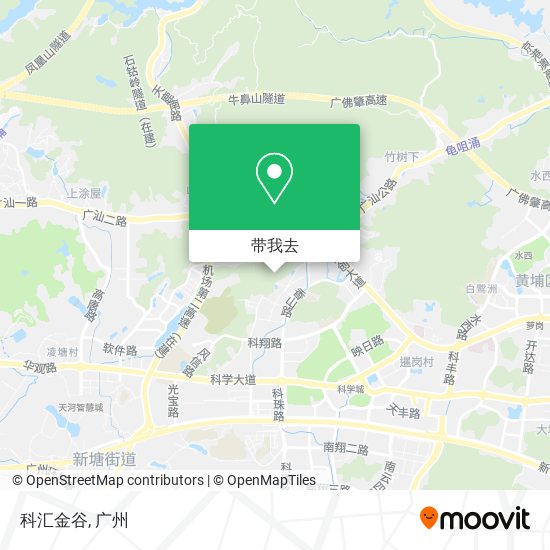 科汇金谷地图