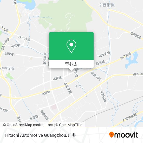Hitachi Automotive Guangzhou地图