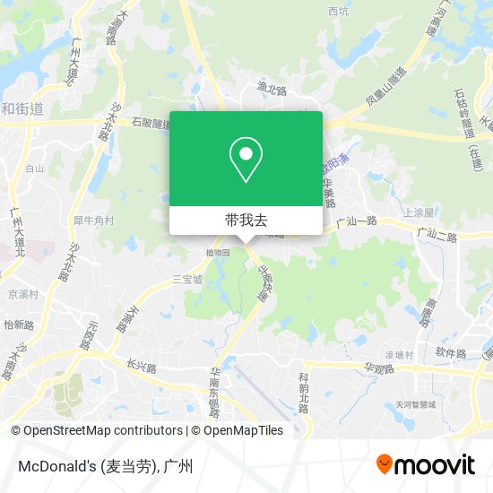 McDonald's (麦当劳)地图