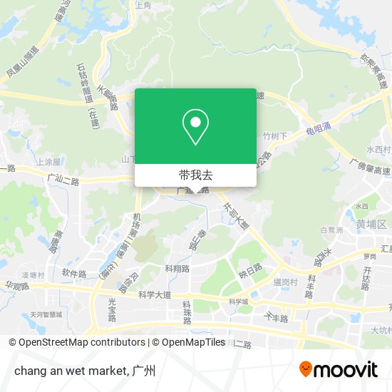 chang an wet market地图