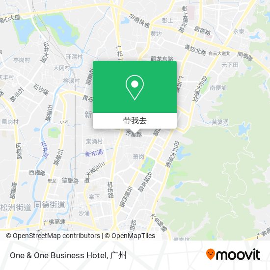 One & One Business Hotel地图
