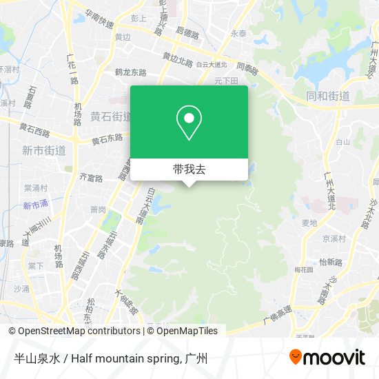 半山泉水 / Half mountain spring地图