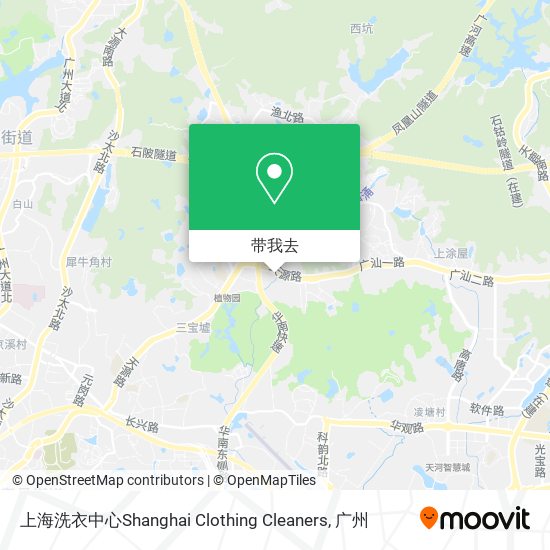 上海洗衣中心Shanghai Clothing Cleaners地图