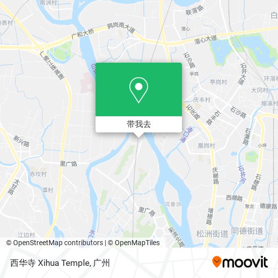 西华寺 Xihua Temple地图
