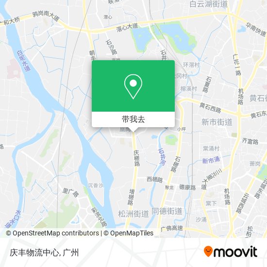 庆丰物流中心地图
