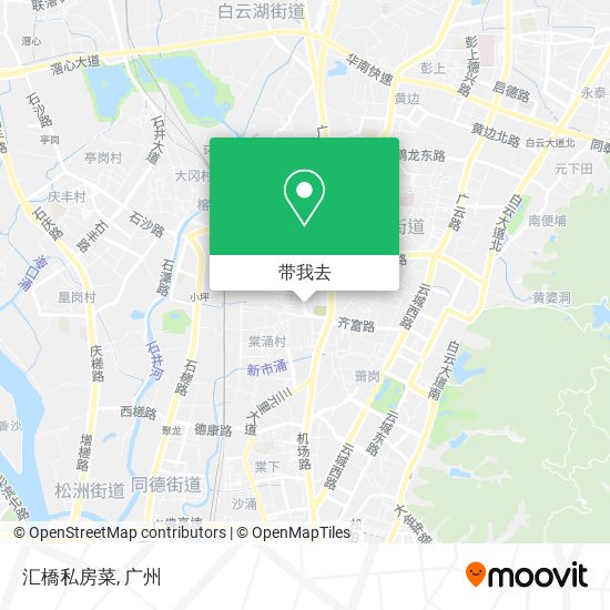 汇橋私房菜地图
