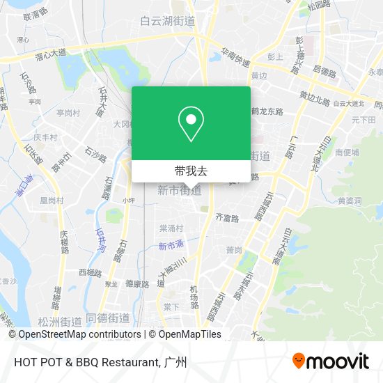 HOT POT & BBQ Restaurant地图
