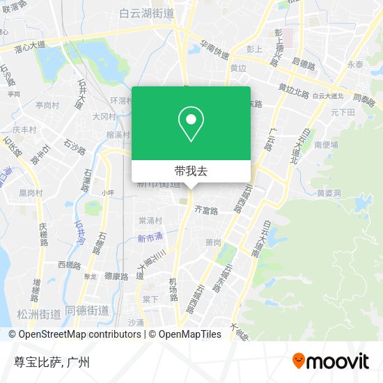 尊宝比萨地图