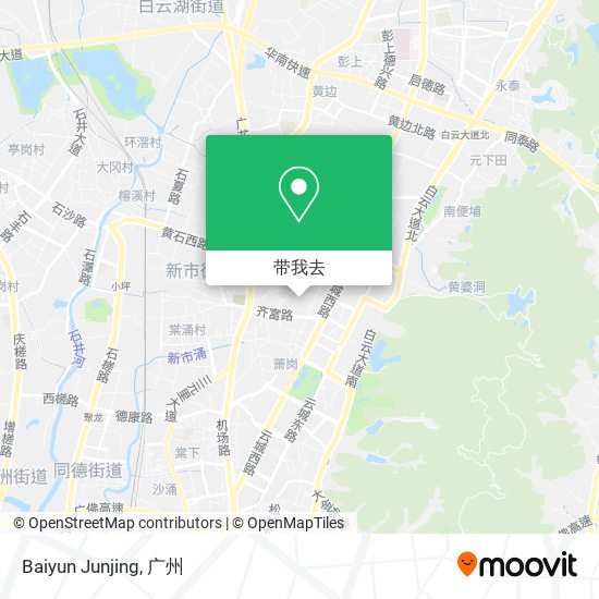Baiyun Junjing地图