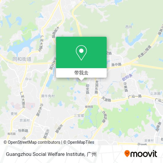Guangzhou Social Welfare Institute地图