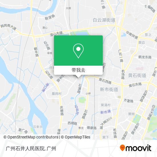广州石井人民医院地图