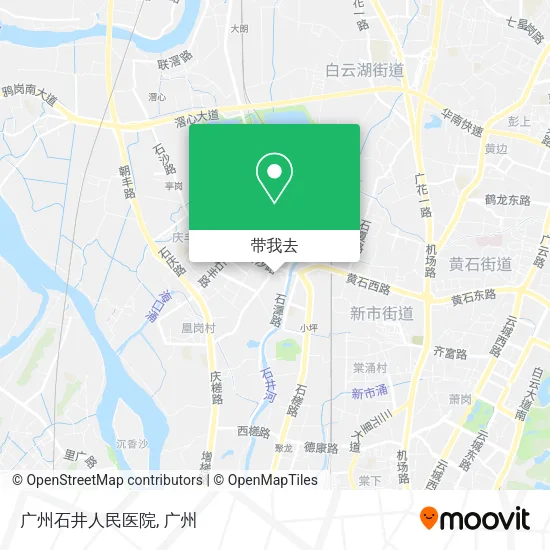 广州石井人民医院地图
