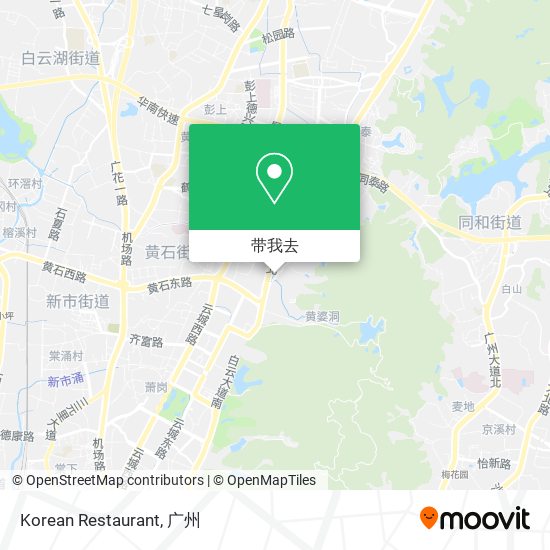 Korean Restaurant地图