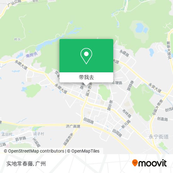实地常春藤地图