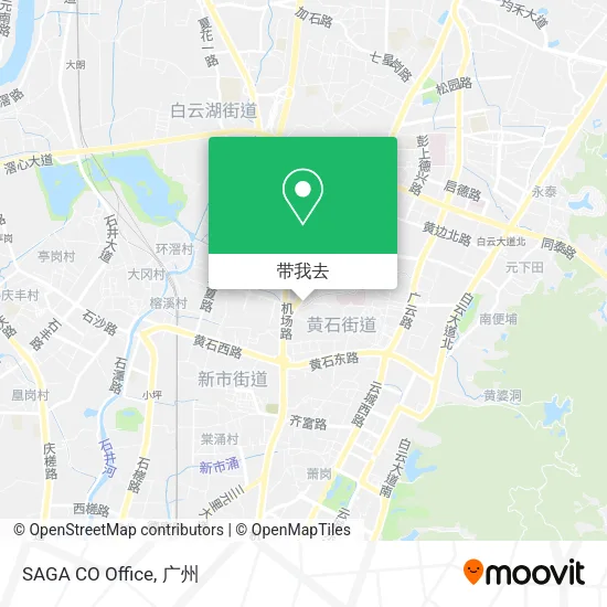 SAGA CO Office地图