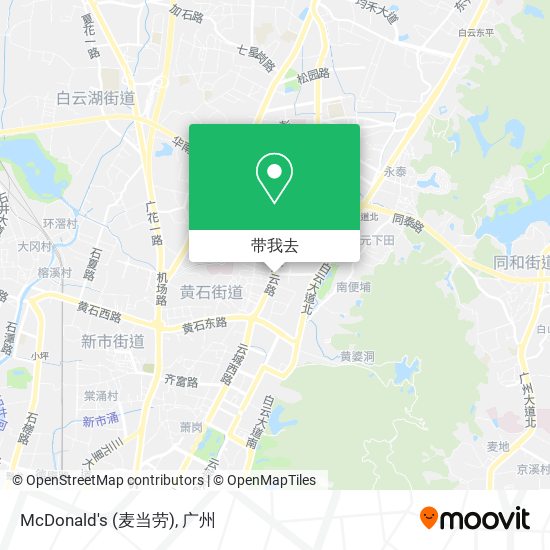 McDonald's (麦当劳)地图