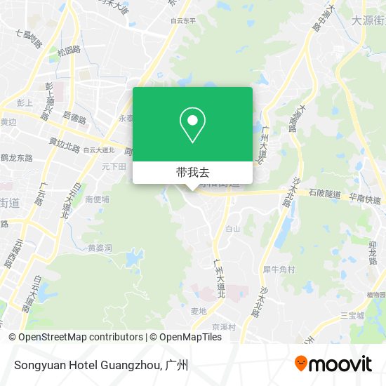Songyuan Hotel Guangzhou地图