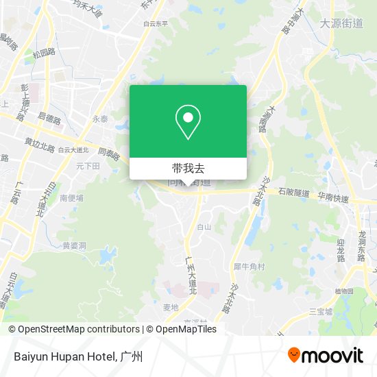 Baiyun Hupan Hotel地图