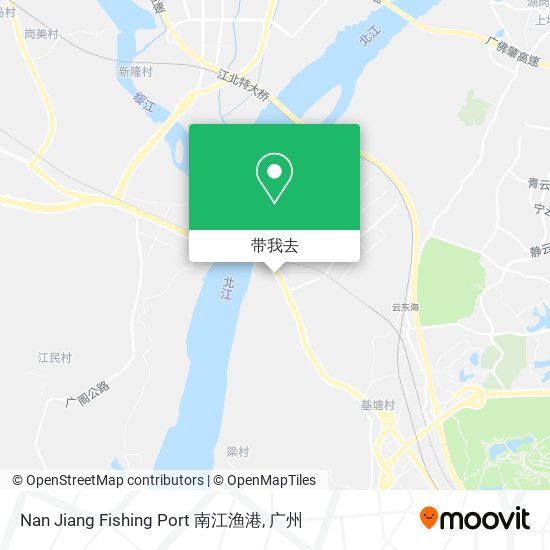 Nan Jiang Fishing Port 南江渔港地图