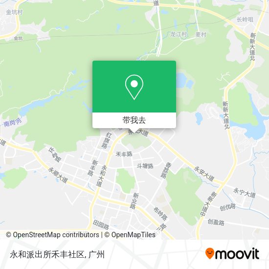 永和派出所禾丰社区地图