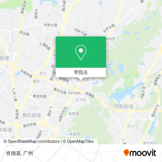 肯德基地图
